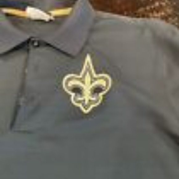 New Orleans Saints Nike On Field Apparel Polo Shirt Size S, Excellent Condition - Picture 2 of 5